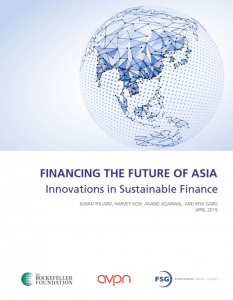 Financing the Future of Asia: Innovations in Sustainable Finance_Report Cover