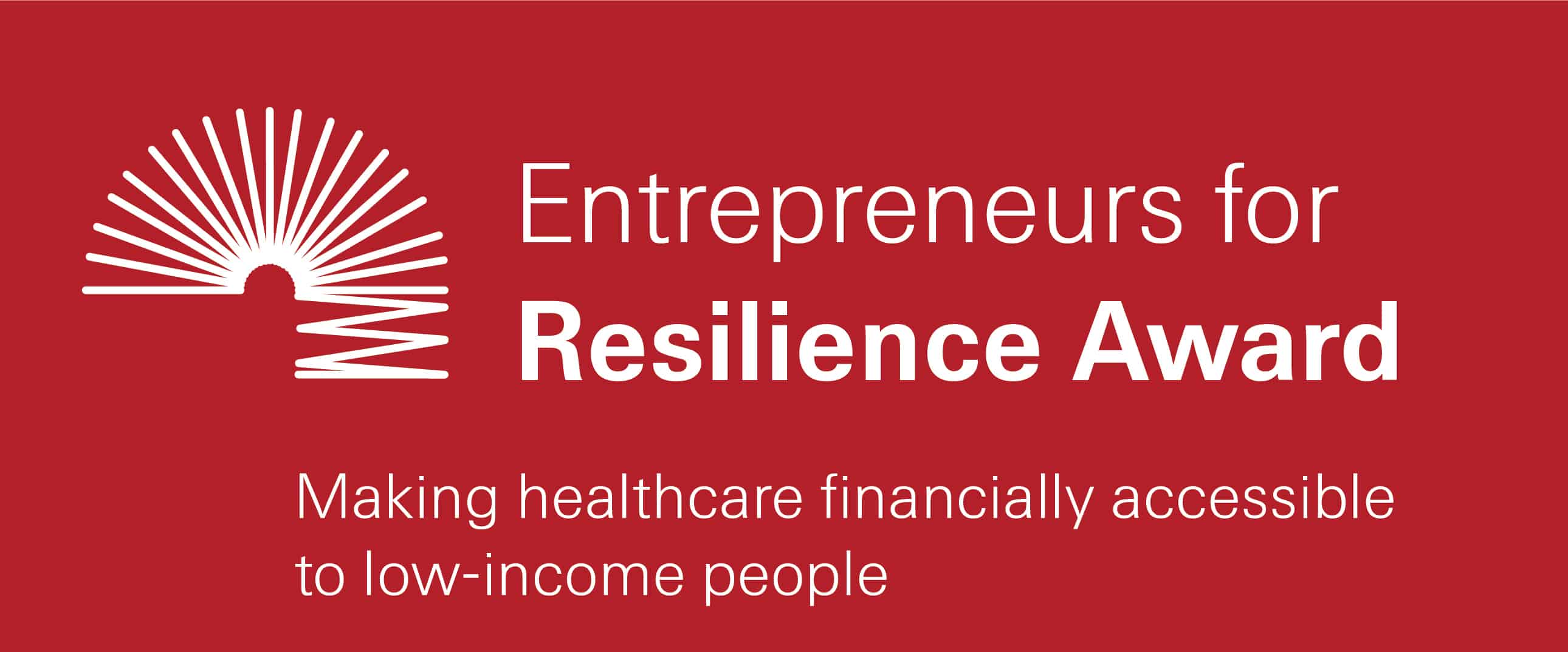 Entrepreneurs for Resilience Award 2021