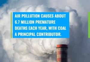 Air pollution causing premature deaths